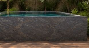 Piscine Stone Edition, finition pierre